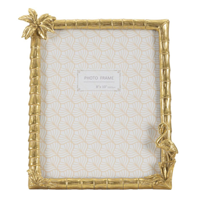 Cadre photo Flamant rose – 30 × 2,8 × 26 cm (format intérieur : 20 × 25 cm)