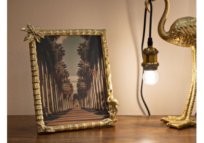 Cadre photo Flamant rose – 30 × 2,8 × 26 cm (format intérieur : 20 × 25 cm)