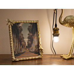 Cadre photo Flamant rose – 30 × 2,8 × 26 cm (format intérieur : 20 × 25 cm)