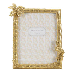 Cadre photo Flamant rose – 25 × 2,8 × 21 cm (format intérieur : 15 × 20 cm)