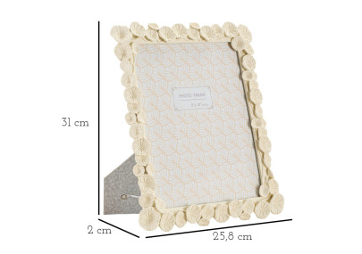 Cadre photo Lotus – 25,8 × 2 × 31 cm (format intérieur : 20 × 25 cm)