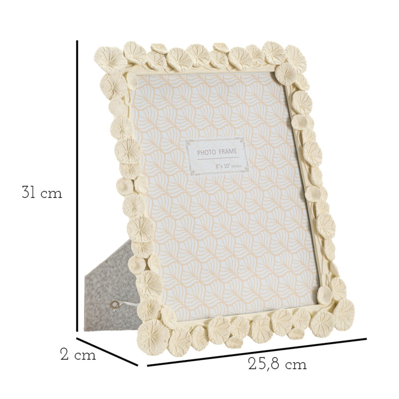 Cadre photo Lotus – 25,8 × 2 × 31 cm (format intérieur : 20 × 25 cm)