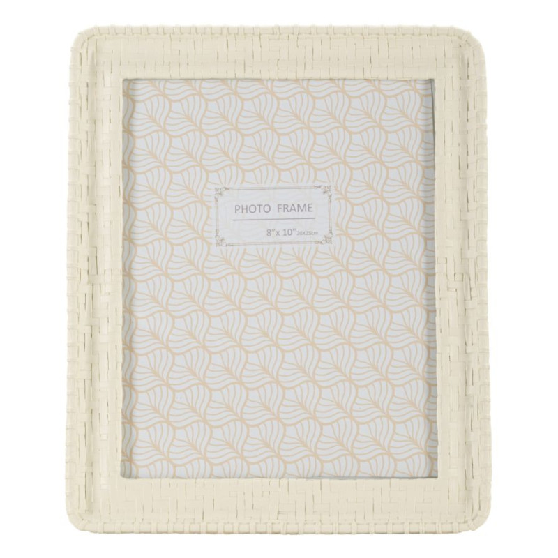 Cadre photo Style bambou – 26 × 2 × 31 cm (format intérieur : 20 × 25 cm)