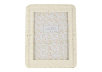 Cadre photo Style bambou – 20,5 × 2 × 25,5 cm (format intérieur : 15 × 20 cm)