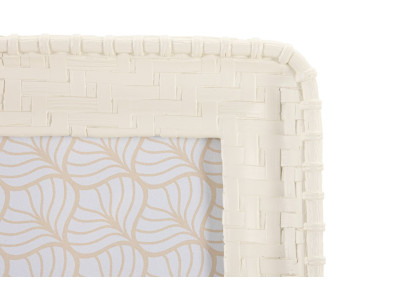 Cadre photo Style bambou – 20,5 × 2 × 25,5 cm (format intérieur : 15 × 20 cm)