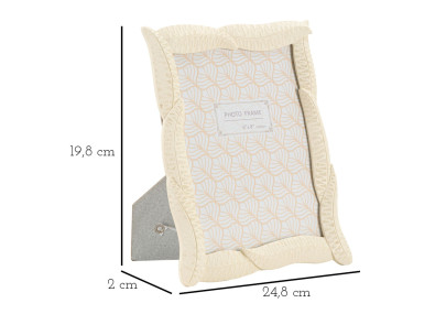 Cadre photo Serpent – 19,8 × 2 × 24,8 cm (format intérieur : 15 × 20 cm)