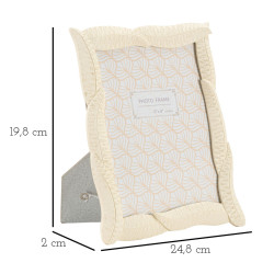 Cadre photo Serpent – 19,8 × 2 × 24,8 cm (format intérieur : 15 × 20 cm)