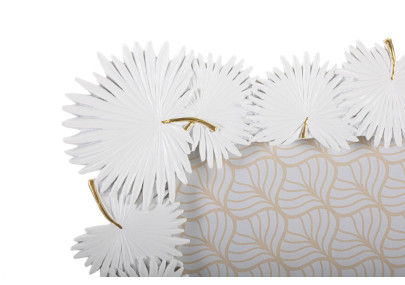 Cadre photo Feuille de palmier – 28,5 × 1,7 × 33 cm (format intérieur : 20 × 25 cm)