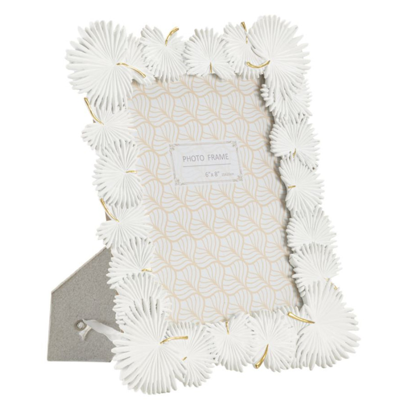 Cadre photo Feuille de palmier – 22,7 × 1,5 × 28 cm (format intérieur : 15 × 20 cm)