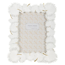 Cadre photo Feuille de palmier – 22,7 × 1,5 × 28 cm (format intérieur : 15 × 20 cm)