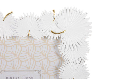 Cadre photo Feuille de palmier – 22,7 × 1,5 × 28 cm (format intérieur : 15 × 20 cm)