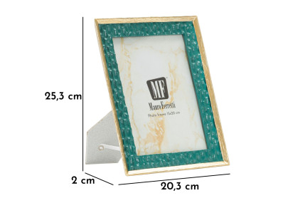 Cadre photo Grent – 20,3 × 2 × 25,3 cm (dimension intérieure : 15 × 20 cm)