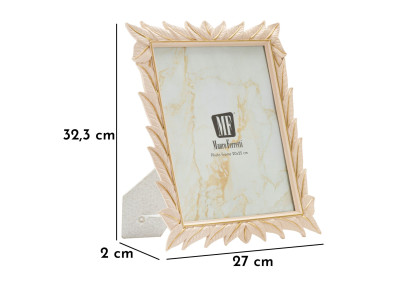 Cadre photo Feuilleté – 27 × 2 × 32,3 cm (dimension intérieure : 20 × 25 cm)