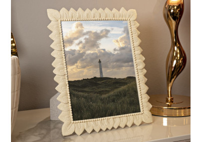 Cadre photo Feuille lumière – 26,9 × 1,8 × 31,8 cm (dimension intérieure : 20 × 25 cm)