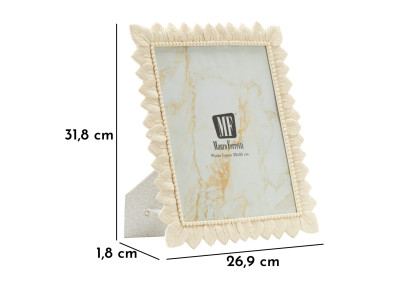 Cadre photo Feuille lumière – 26,9 × 1,8 × 31,8 cm (dimension intérieure : 20 × 25 cm)