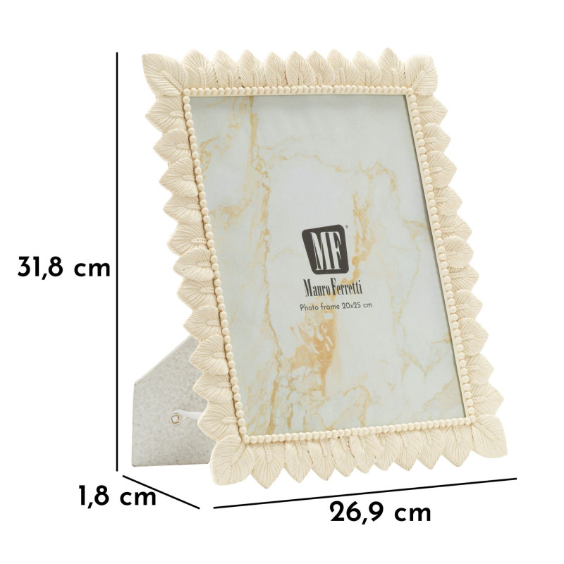 Cadre photo Feuille lumière – 26,9 × 1,8 × 31,8 cm (dimension intérieure : 20 × 25 cm)