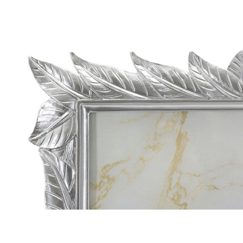 Cadre photo Leavy argent – 27 × 2 × 32,3 cm (dimension intérieure : 20 × 25 cm)