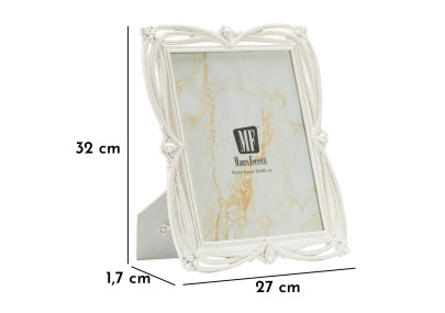 Cadre photo Ruban – 27 × 1,7 × 32 cm (dimension intérieure : 20 × 25 cm)