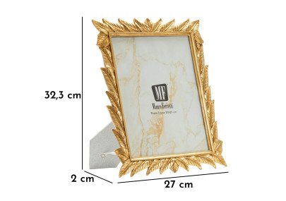 Cadre photo Laurier – 27 × 2 × 32,3 cm (dimension intérieure : 20 × 25 cm)