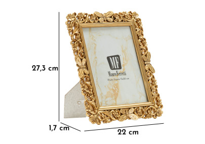 Cadre photo Classique – 22 × 1,7 × 27,3 cm (dimension intérieure : 15 × 20 cm)