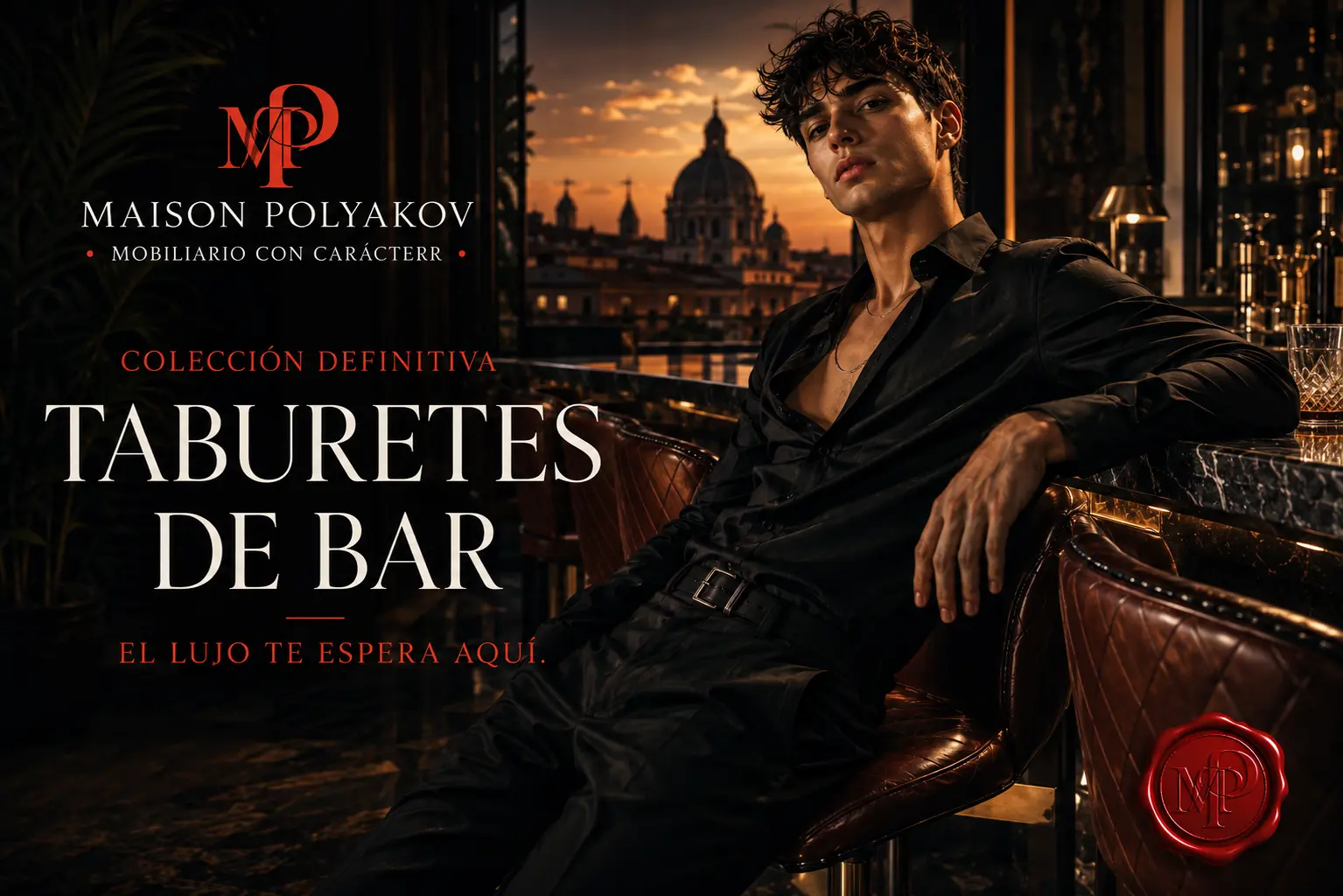 Tabourets de bar slider